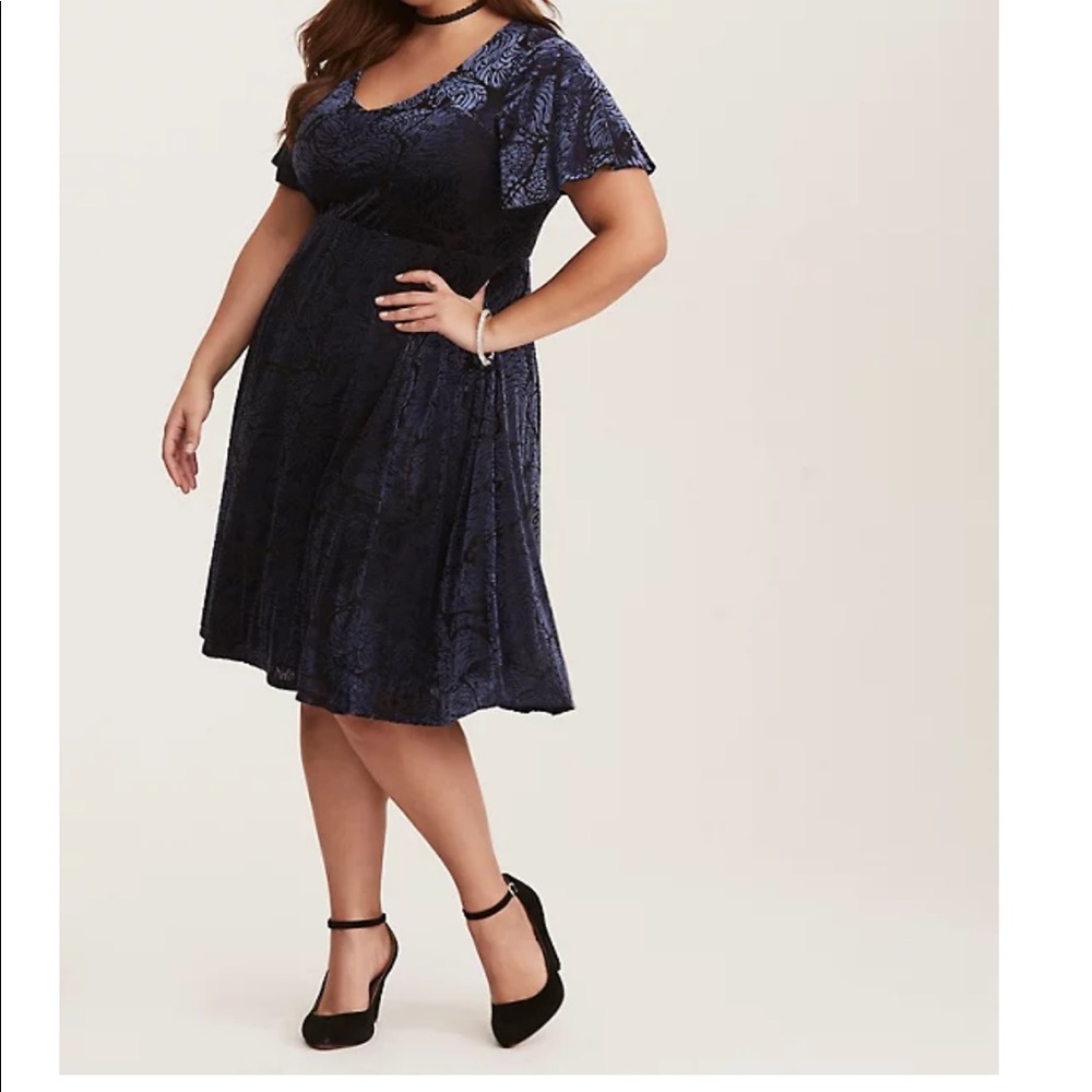 Velvet party dress